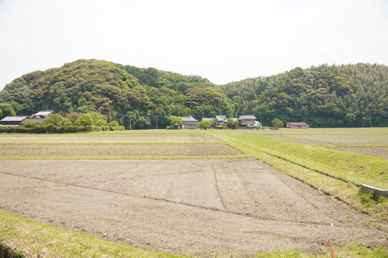 みやこ平野の風景　古代交通の要衝とされる地
